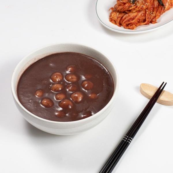 오동리팥죽 국산 팥죽 동지죽 한끼 식사대용 영주 팥 새알심 밀키트 동지날 옹심이 팥물 : 힐링굿샵