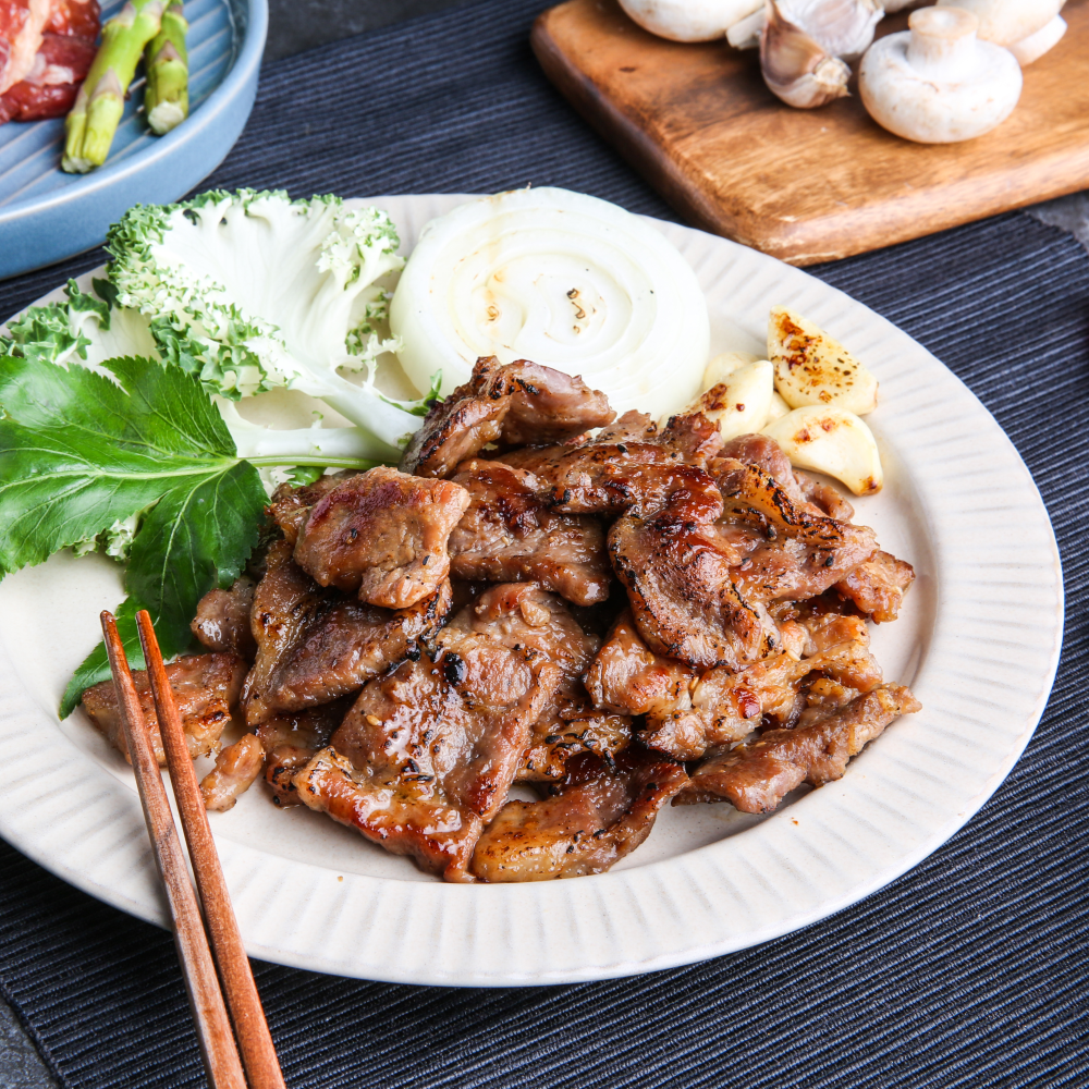 뼈없는 맛갈비 정석식품 수제 돼지 갈비 300g 소포장 양념구이(10팩 무료배송) : 뼈없는 맛갈비