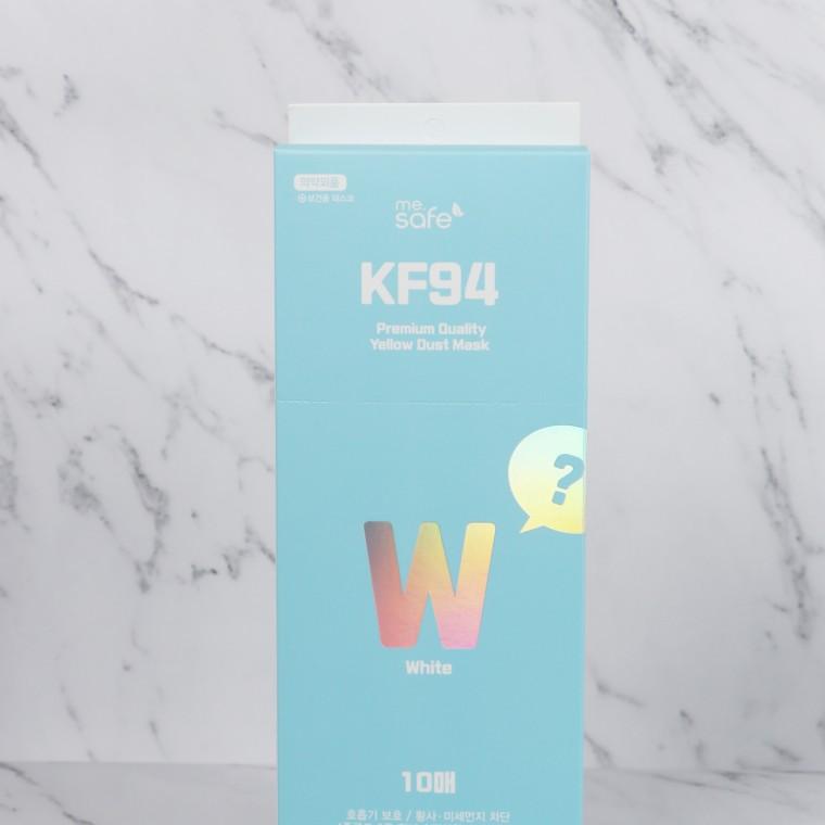 미세잎 프리미엄 KF94 대형마스크 화이트 개별포장(10매 1BOX) : 블랙왜성