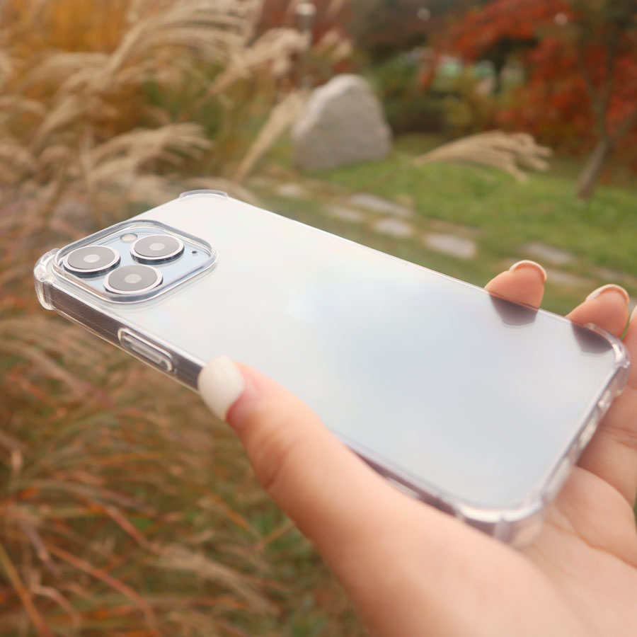 1+1 LG G8 케이스 에어룸 투명 젤리 : 바이디어