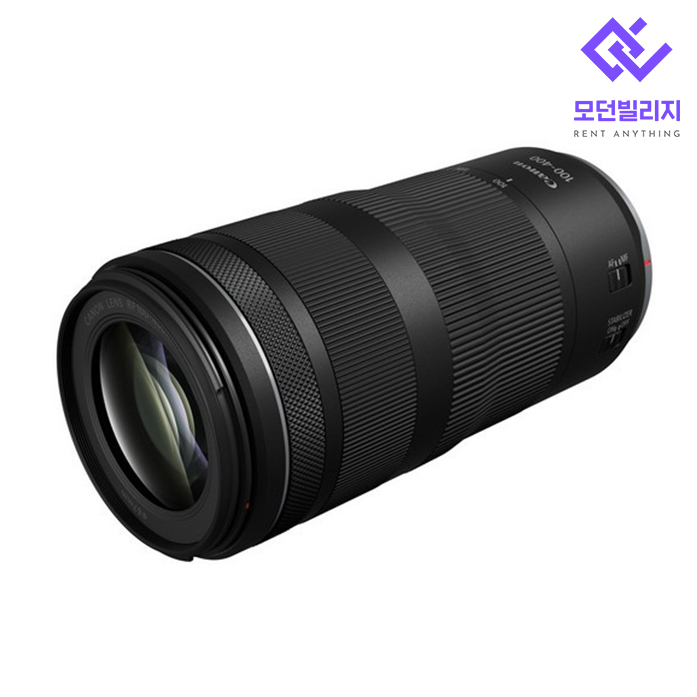 [렌탈] 캐논 RF 100-400mm F5.6-8 IS USM 알백사 렌즈 대여 렌트 : 모던빌리지 카메라 대여