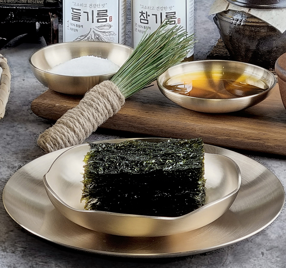 임자도 나눔갯벌돌김 전장김 25g 40봉 / 미네랄 많은 신안 지주식 무염산 조미김 : 인생건마켓