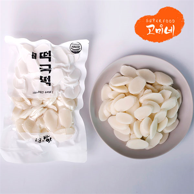 [시루와방아] 떡국떡 400g3팩 오색 / 일반 : 그린라잇