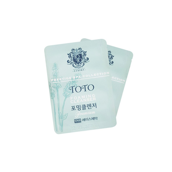 토토 프리미엄 포밍 클렌저 3ML X1000개 폼클렌징 클렌징폼 일회용 휴대용 여행용 : 특판상사