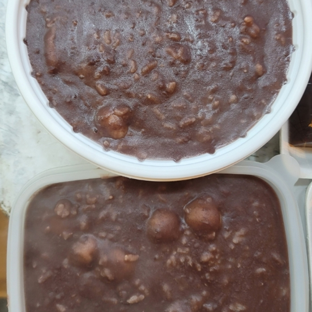 [일산 배달] 담백한 새알 팥죽 대 4인분 [일산 한상궁수라간] : 동네시장 장보기