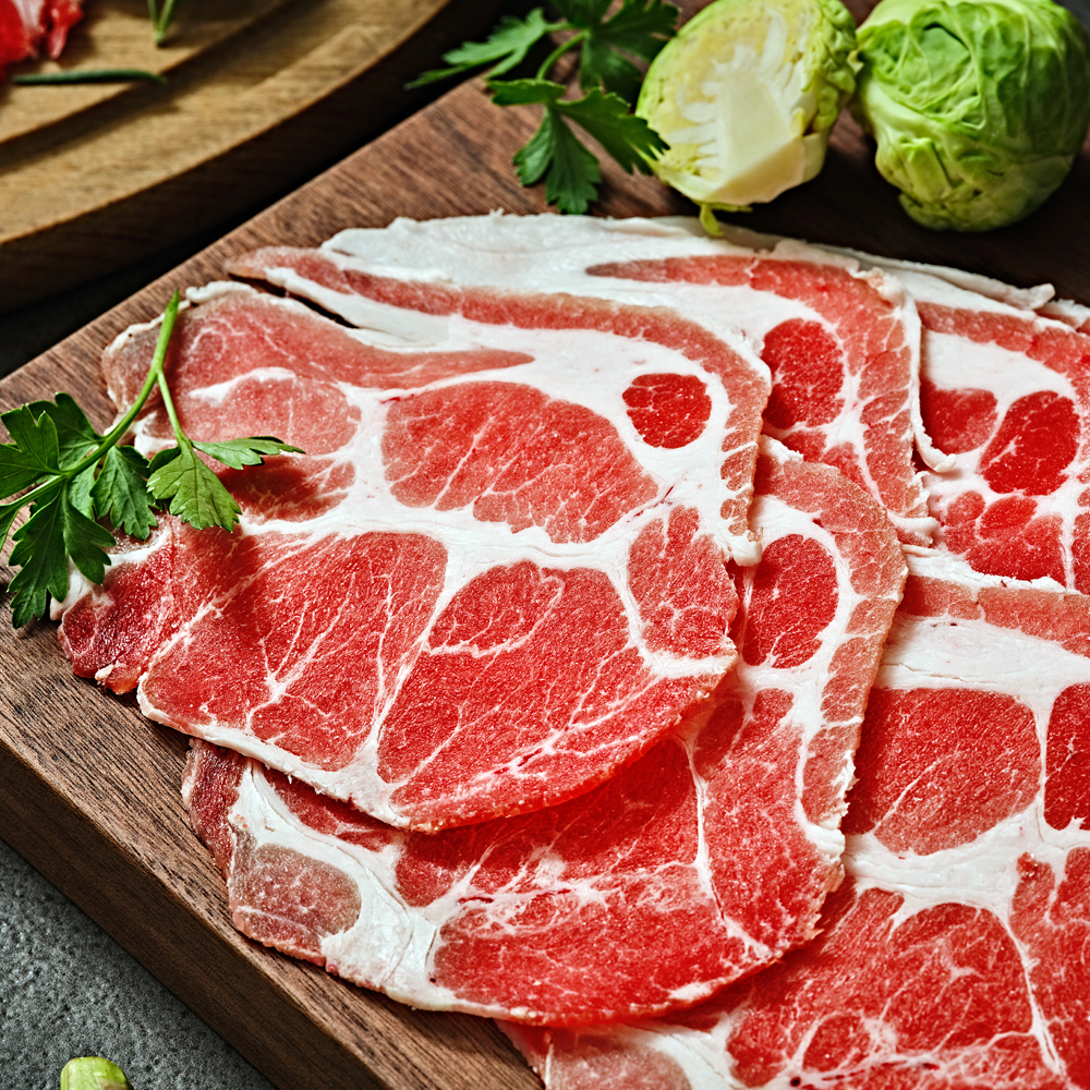 프레시누리 The 고소한 대패목삼겹 250gX5팩 : 프레시누리