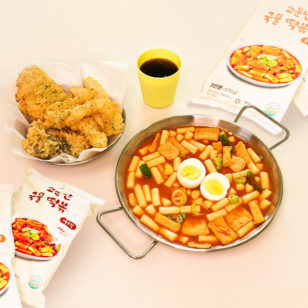 소문난 국물 떡볶이 매운 밀 홈파티음식 간편식 냉동식품 간단한야식 자취필수템 : 셀링브라더스