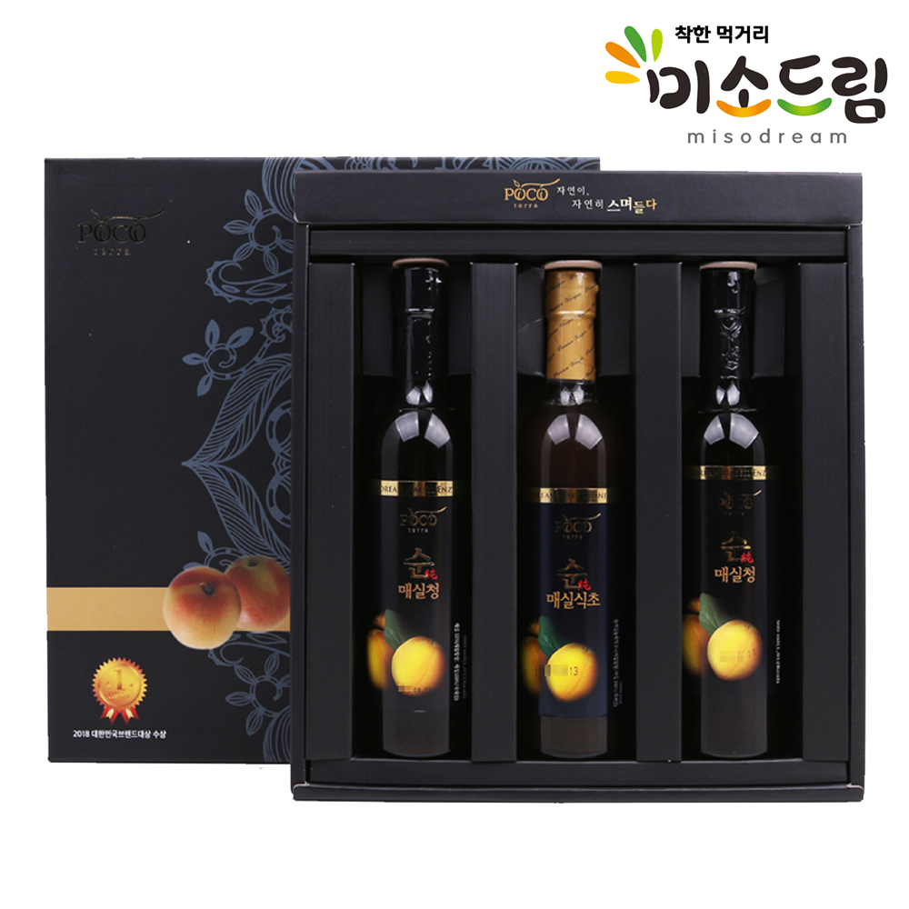 [미소드림] 순천 황매실로 만든 매실 선물세트 1호 : 다드림쇼핑몰