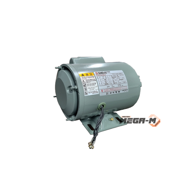 신명모터 단상유도전동기 0.4KW HT 4극 90M 콘덴서기동형 신명전기 : 한국메가엠