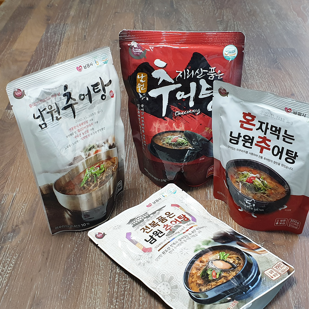 남원추어탕-(4종) 혼자먹는추어탕, 오직 국내산재료, 혼밥, 실온보관 전통방식 : 씨위드마켓