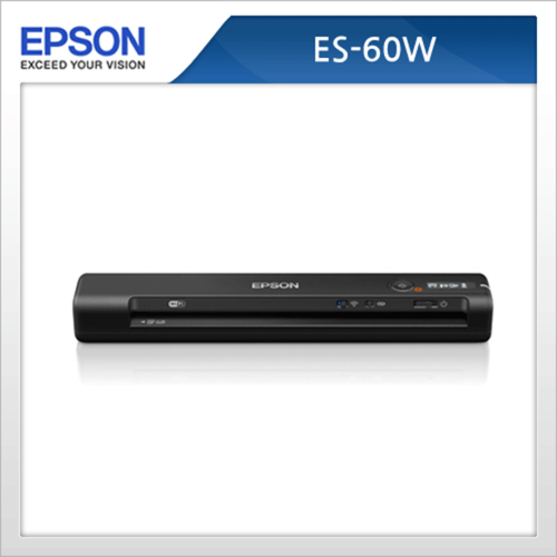 엡손 ES-60W 휴대용 모바일스캐너 (전용파우치 증정행사) : 엡손스토어