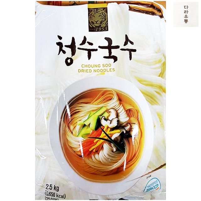 소면국수 청수 2.5Kg 소면 식자재 마트 : 다라유통