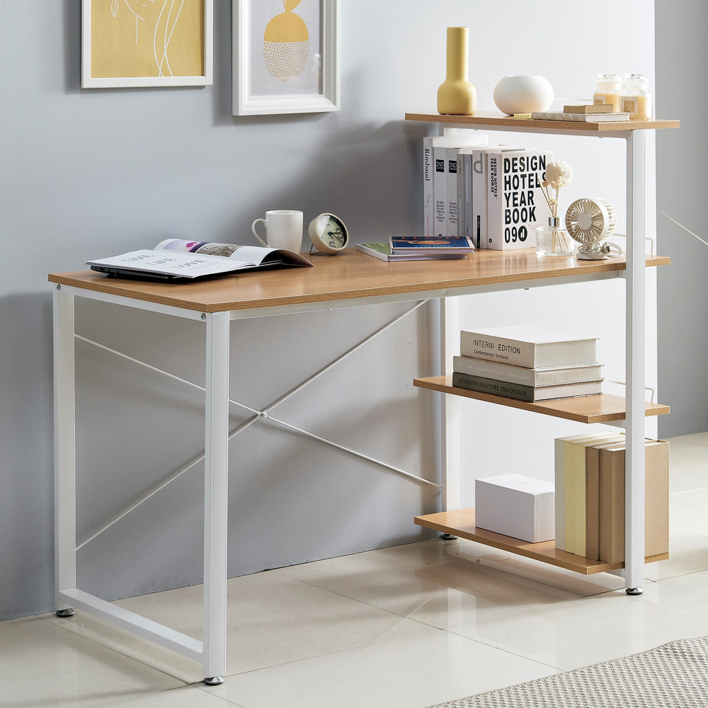 프리퍼 컴퓨터 책상 철제 학생 1인용 시무실 책상 : 프리메이드Homedeco