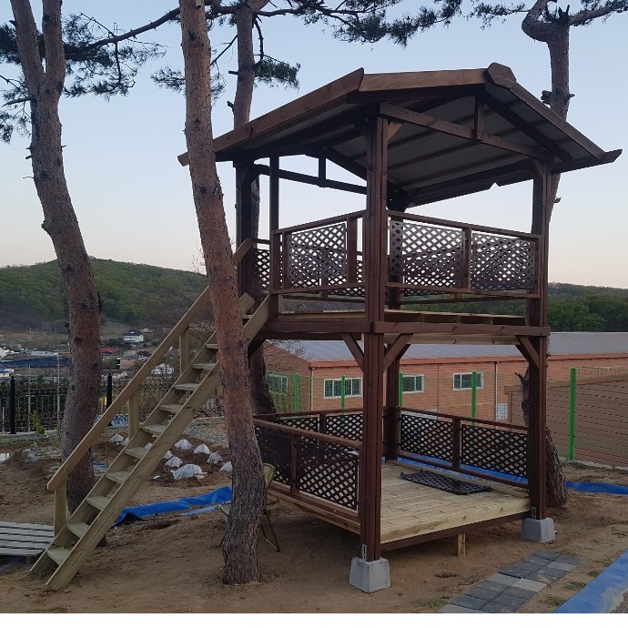 1층 2층 중대형 원두막 쉼터 파고라 정자 오두막 모정 전국시공 : 웹피북