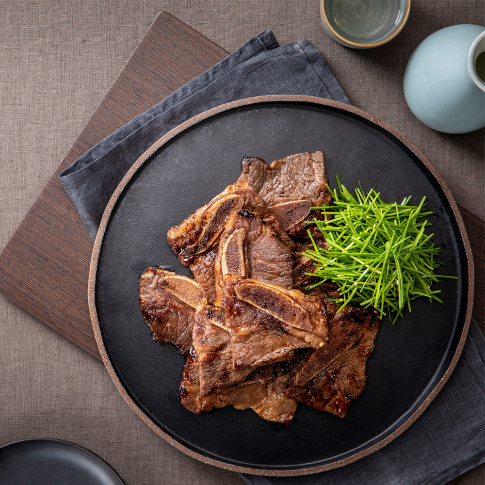 미국산 프라임 최우수등급 양념 LA갈비 1kg (5~6인분)_N : 쉐프 딜리버리