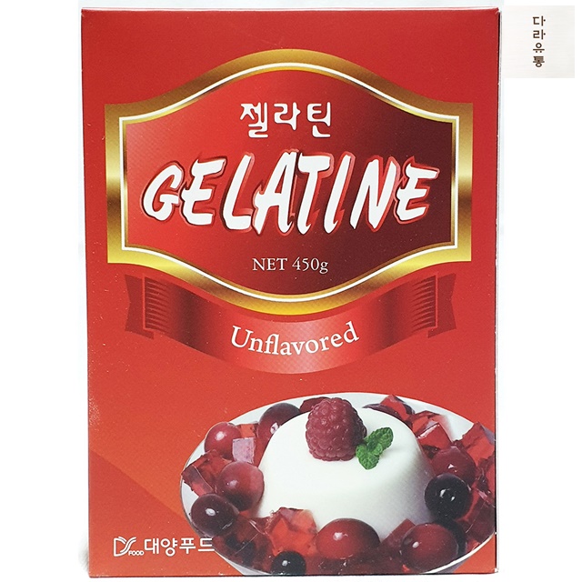 젤라틴 대양 분말 450gX5 대양 젤라틴 식자재 마트 : 다라유통