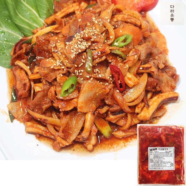오삼불고기 400g 돼지불고기 식자재 마트 : 다라유통