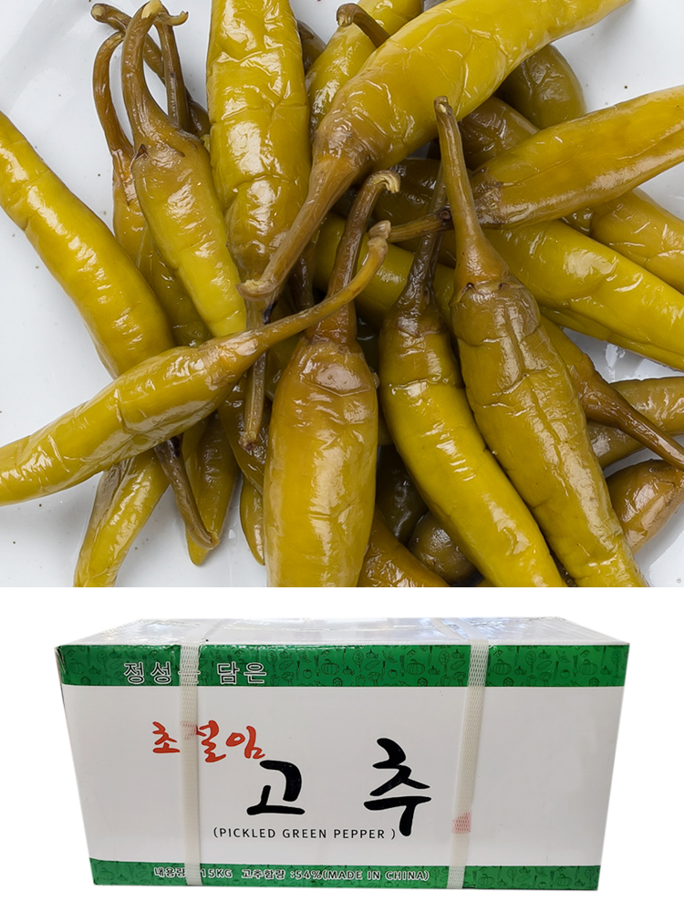 스탠다드 절임고추지 염장 고추장아찌 10kg 업소용 대용량 : 스탠다드푸드