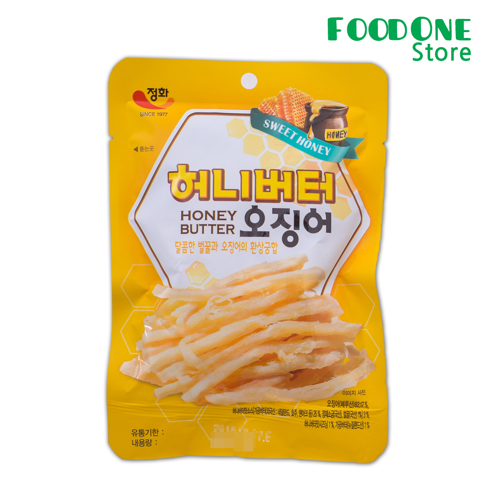정화식품 정화 허니버터 오징어 30g : 푸드원
