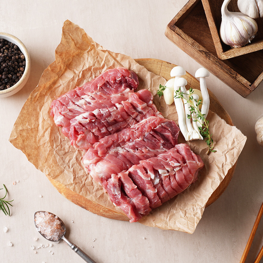 한돈선물세트 4호 냉장 항정+가브리살+낙엽살+꼬들목살 1.4kg 고기선물세트 설날 추석 흙향 : 흙향돈한우