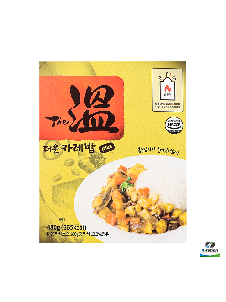 더온 전투식량 참맛 원터치 발열 도시락 즉석밥 식품 캠핑 간편식 비빔밥 비상식량 : 케이레이션