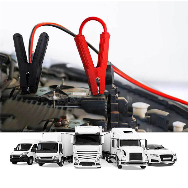 카렉스 5m 파워 점프케이블/620A/12V/24V 밧데리충전 : 케이원모터스