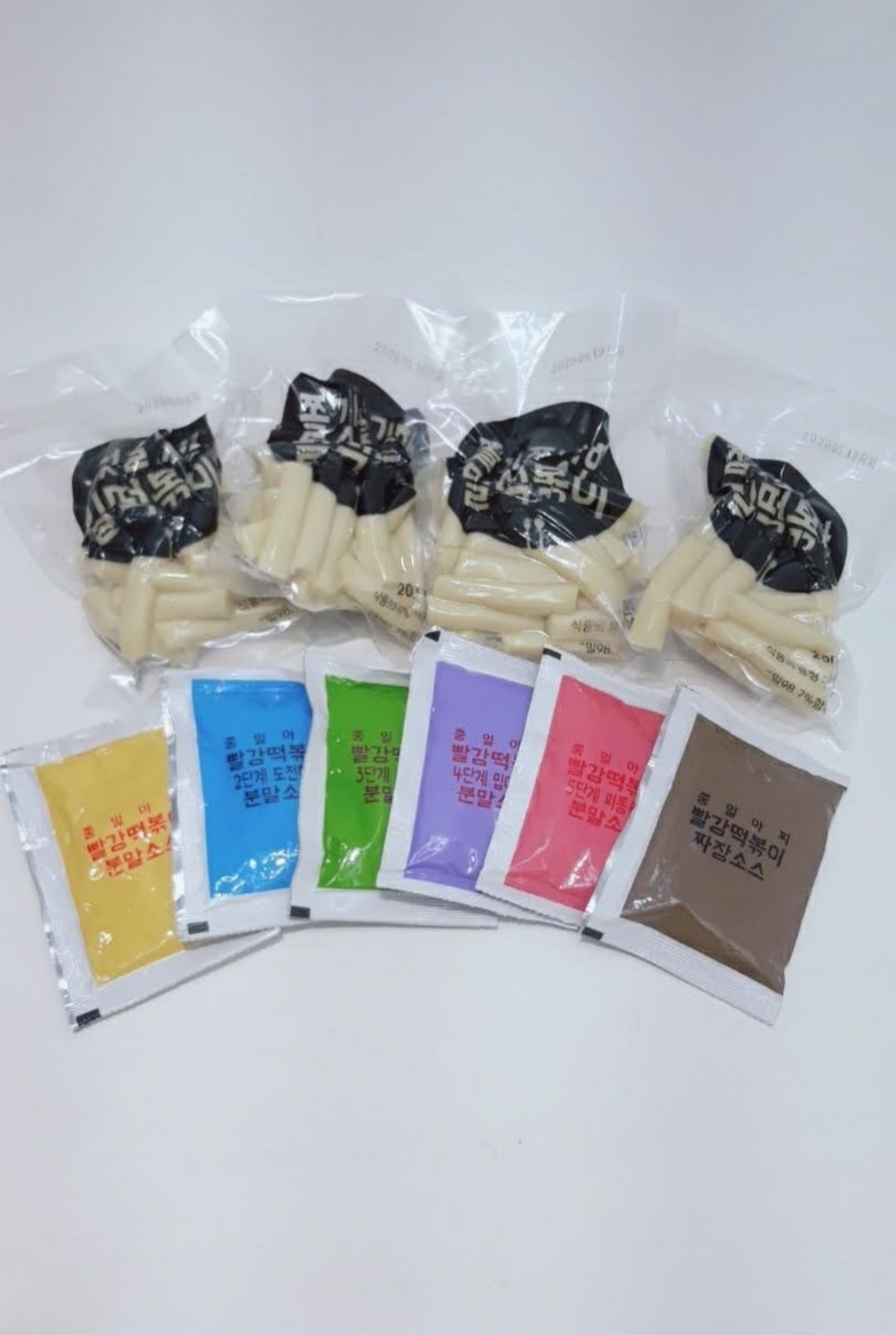 본사발송 쭝일아찌 5단계 빨강떡볶이 당일 제조밀떡 세트 떡볶이 택배 : 인천 빨강떡볶이