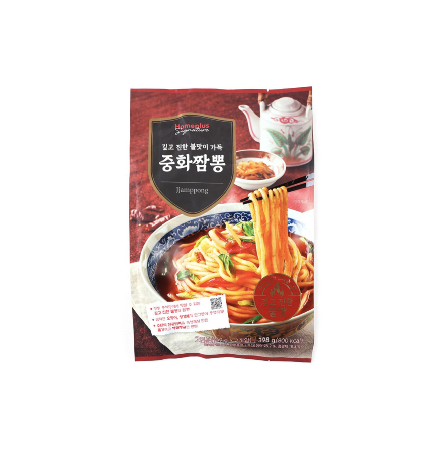 홈플러스시그니처 깊고 진한 불맛이 가득 중화짬뽕 398g, 1개 : 이레마켓몰