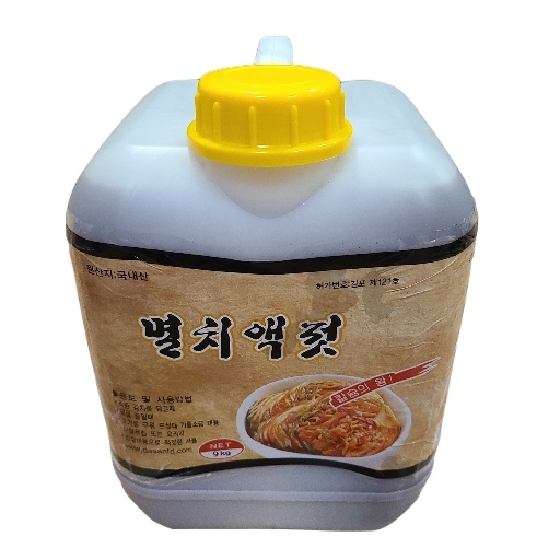 멸치액젓 9kg 다산멸치액젓 : 예준마켓