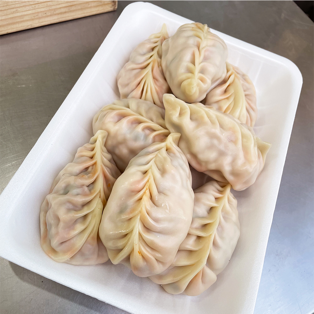 [진주시 배달] 속이 꽉 찬 찐 김치만두  8개 [진주중앙 진주빈대떡] : 동네시장 장보기