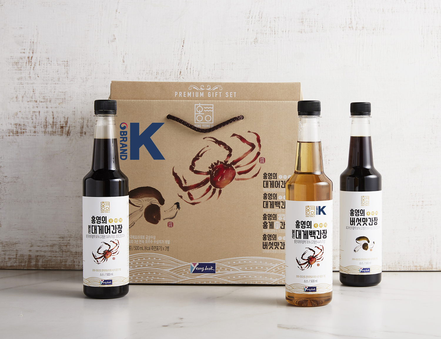 [영덕해품]홍영의 붉은대게어간장/버섯맛간장/붉은대게백간장 : 영덕해품