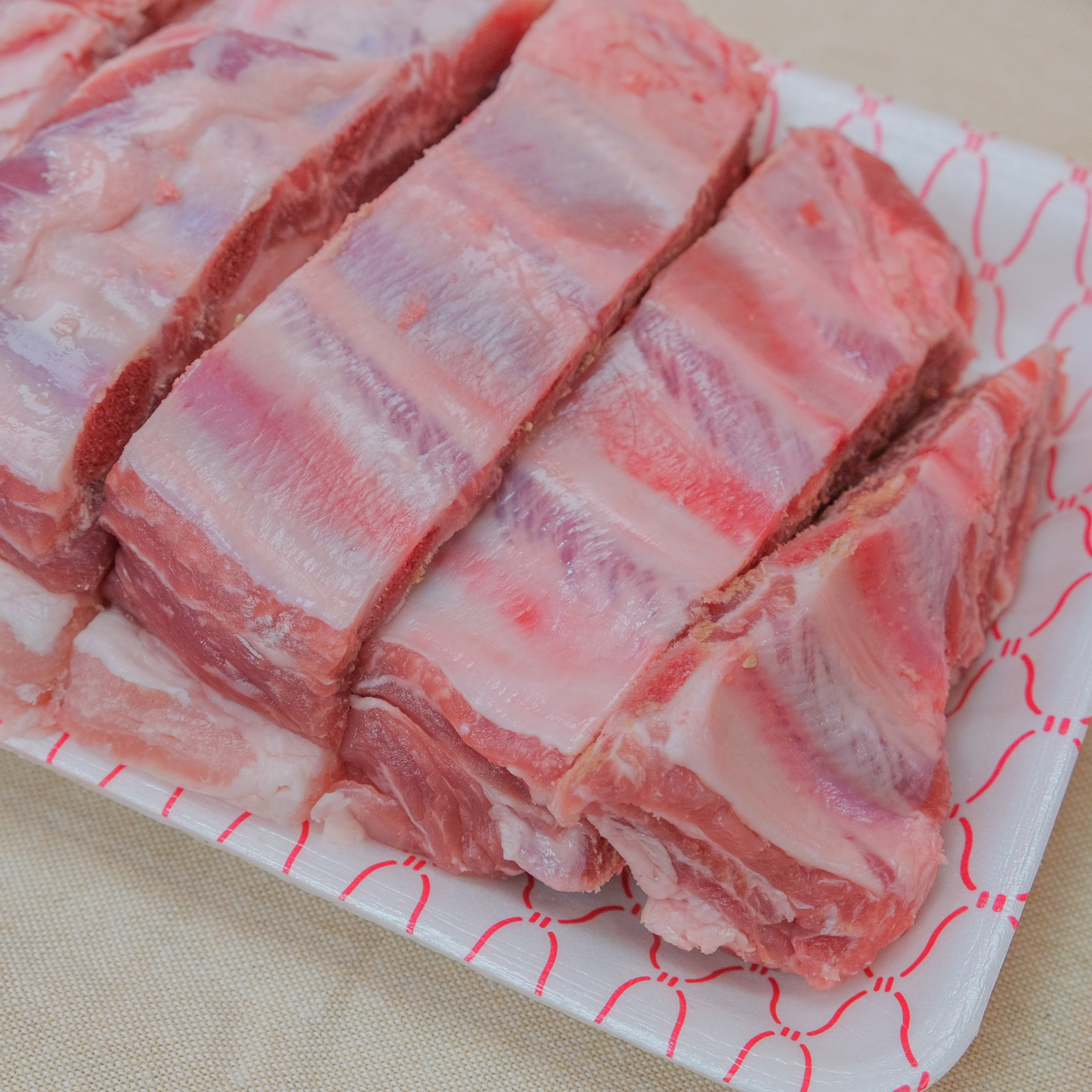 [미추홀구 배달] 부드러운 한돈갈비 600g [석바위 아리랑약우몰] : 동네시장 장보기
