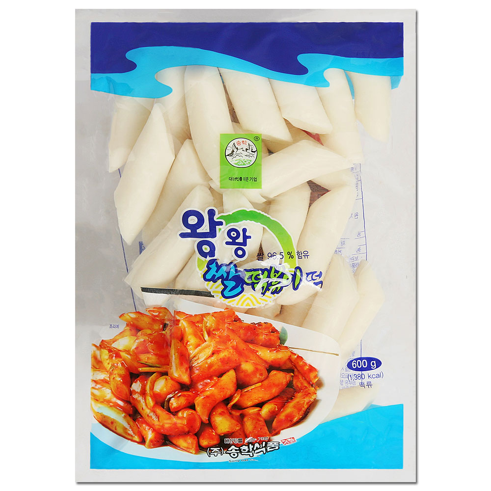 송학 왕왕 쌀 떡볶이떡 600g : 더마트