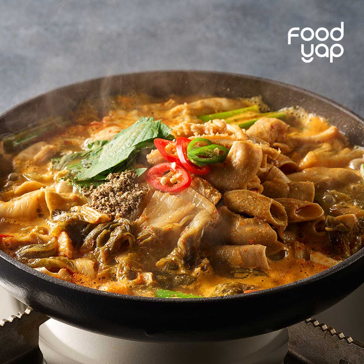 신선한 곱창과 깐양이 가득! 푸드얍 엄선된 곱창전골 600g x 3팩 세트 외 인기 국탕 모음 : 신세계라이브쇼핑
