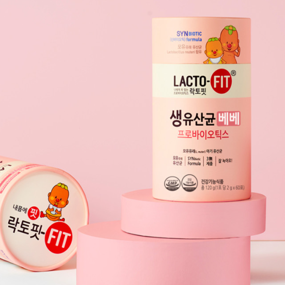 종근당 락토핏 생유산균 베베 프로바이오틱스 120포 4개월분 : 청화마트