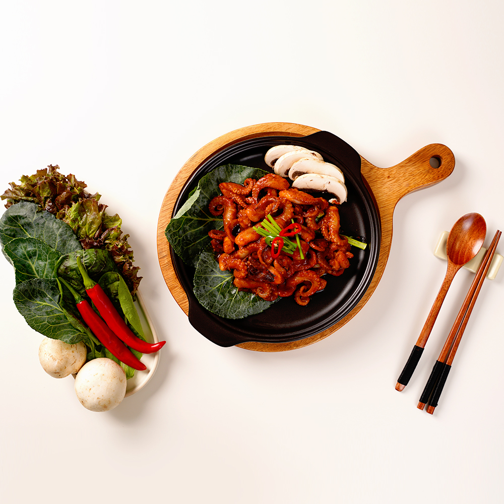 푸드펀 쭈꾸미 삼겹살 볶음 500g : 하울Food