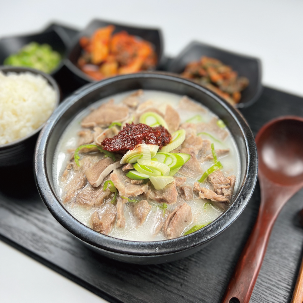 돼지고기 듬뿍 수육국밥 180g 1봉 돼지국밥 사골국물 간편가정식 : 요리꾼푸드