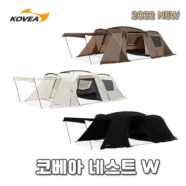 [코베아] 예약발송 네스트 NESTW 아이보리 2022 업그레이드 리빙쉘텐트 대형텐트 신모델 : 캠핑울