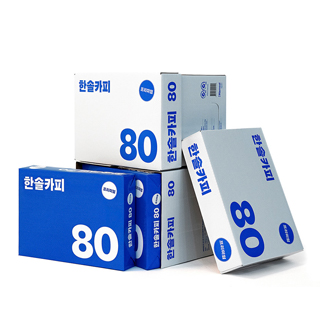 한솔카피 A4용지 복사지 80g (2500매) / ha480 : 안박스