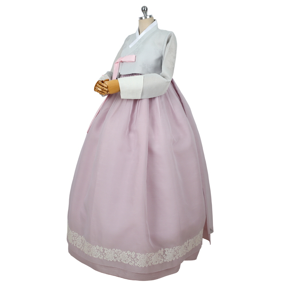 [한복판매] 에이급 55SIZE 디피한복 고급 혼주 하객 신부 한복 WV35-55A-P : 룩럭