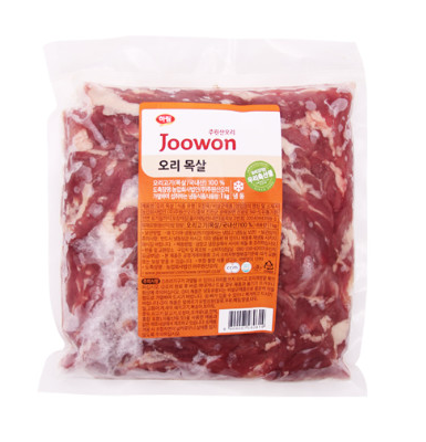 주원산오리 오리목살 1kg : 초가유통