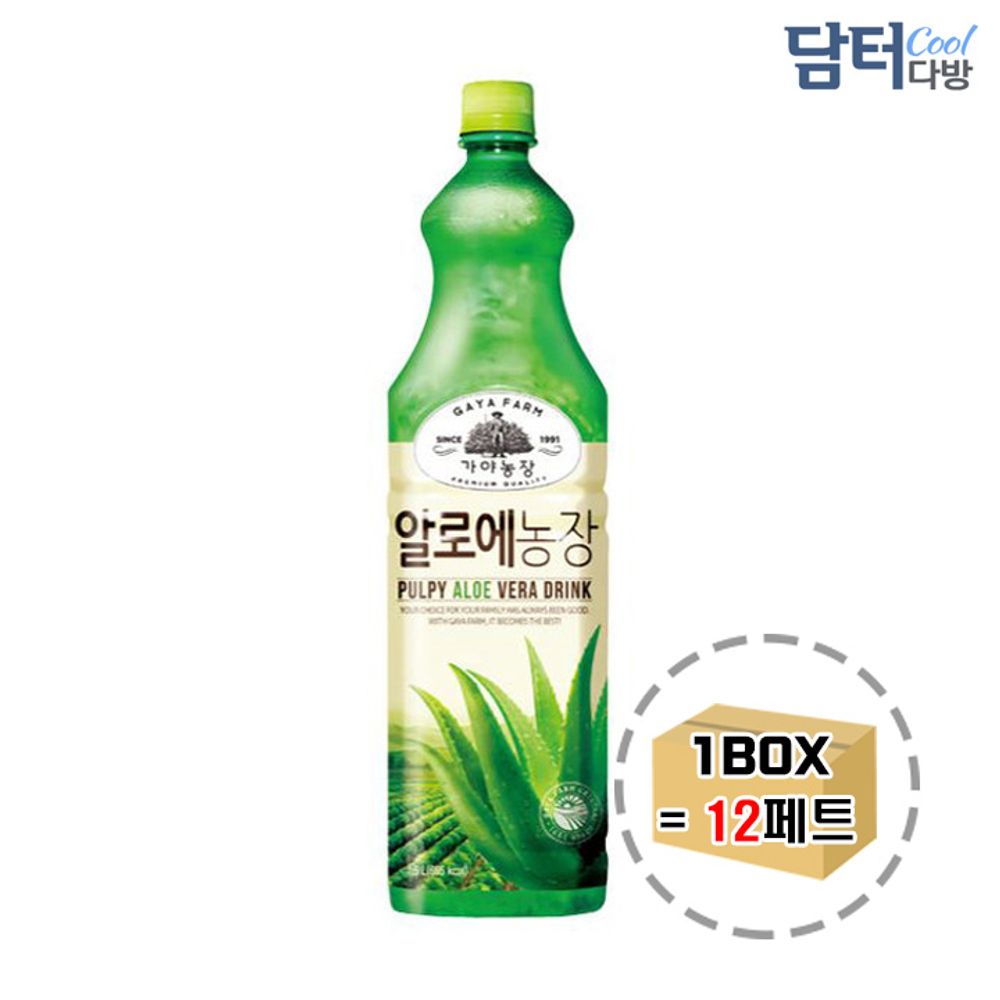 가야농장 알로에농장 1.5L (12페트) : 꿈꾸는웰빙