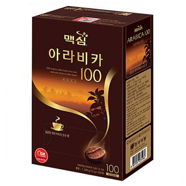 맥심 아라비카 100 커피믹스 100T : 꿈꾸는웰빙