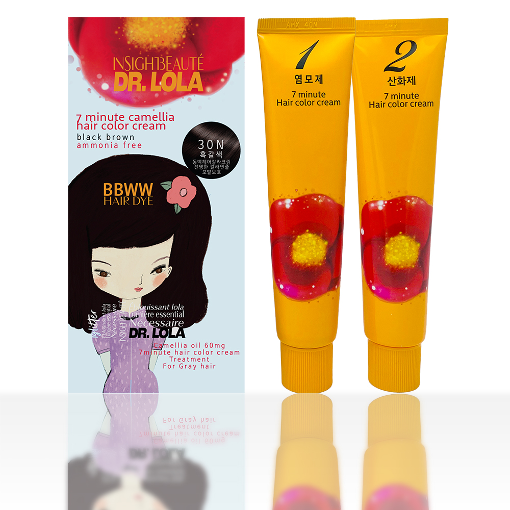바바와와 동백 헤어칼라크림 60ml : 닥터롤라