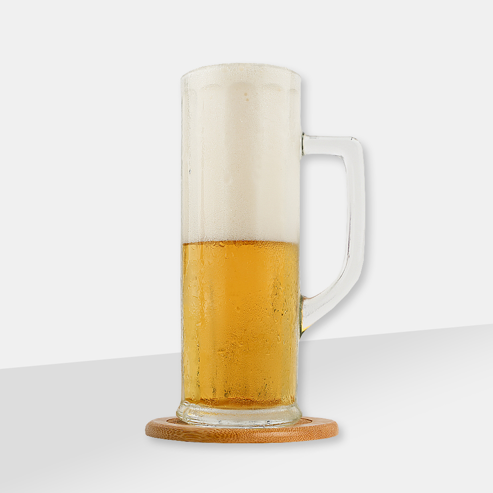 이태리 일레랜드(몰)  500ml 손잡이 얼음맥주 [유리천국] : 유리천국