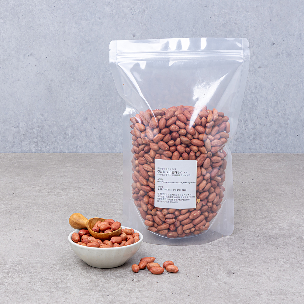 24년산 [대복상회] 국산볶음땅콩 1kg : 견과류 로스팅하우스
