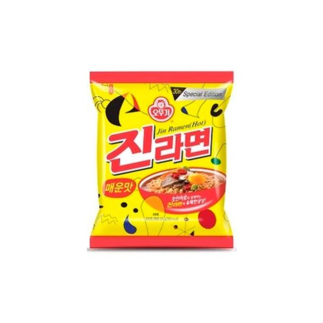 오뚜기 진라면 매운맛 40봉 봉지라면 1박스 매운라면 : 꿈꾸는웰빙