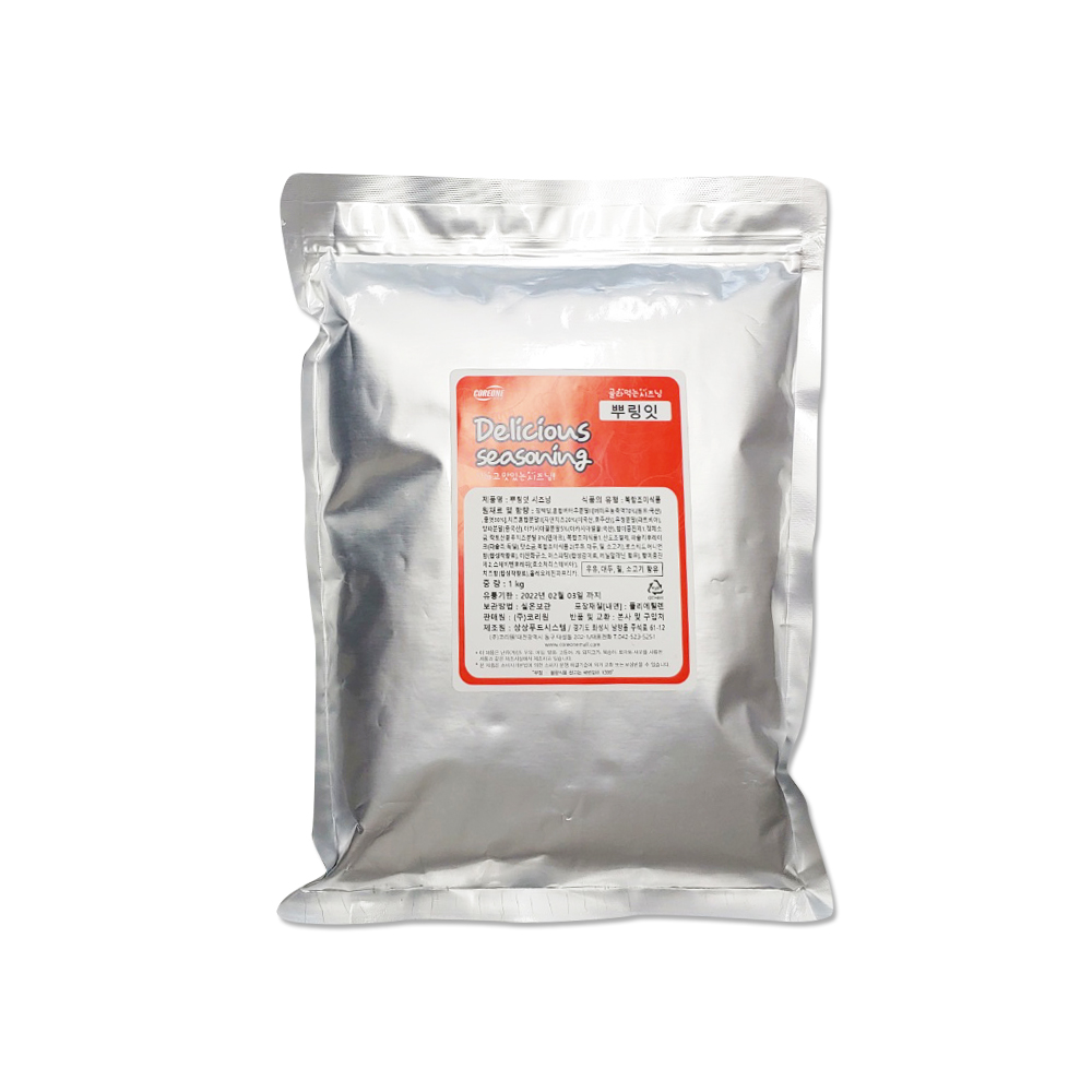 코리원 뿌리잇 시즈닝 1kg (양념 감자 튀김 소스) : 코리원