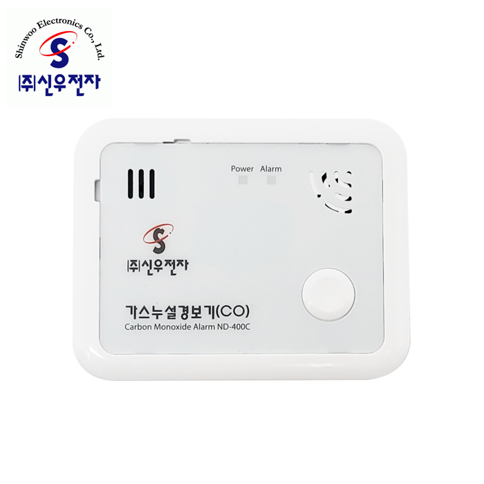 신우 일산화탄소경보기(CO) ND-400C 건전지타입 : 엠케이몰샵