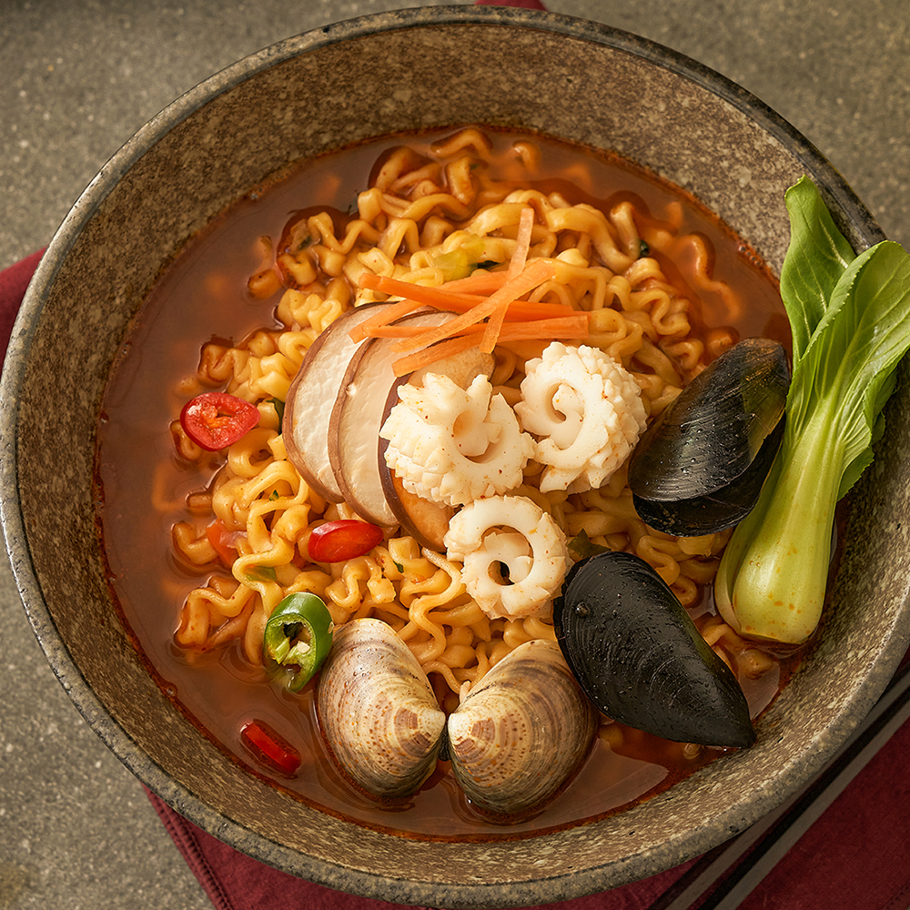 오뚜기 진짬뽕 큰컵라면 115g, 6개 : 오뚜기mall